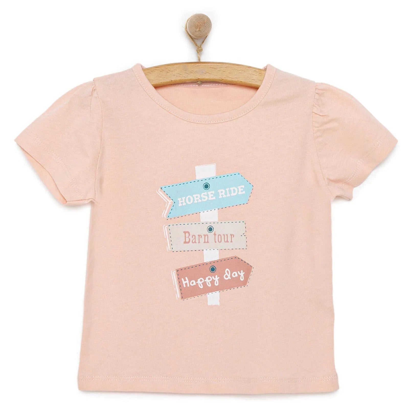 HelloBaby Basic Text Printed Tshirt - Pink - ebebek - Black Friday