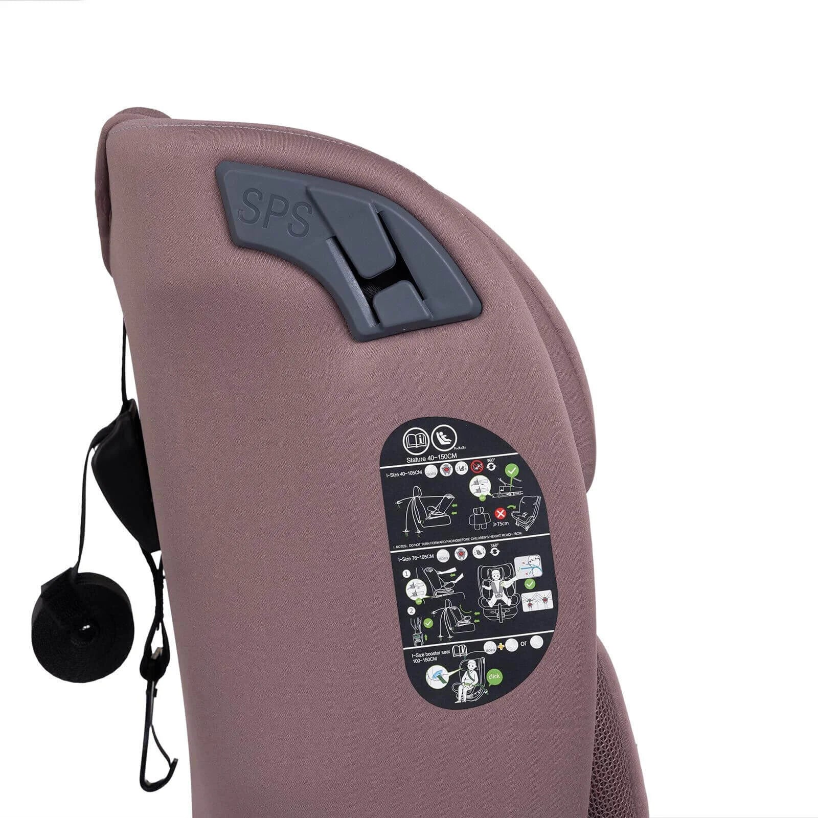 baby plus Pixi I - Size Car Seat - Pink - baby plus - ebebek