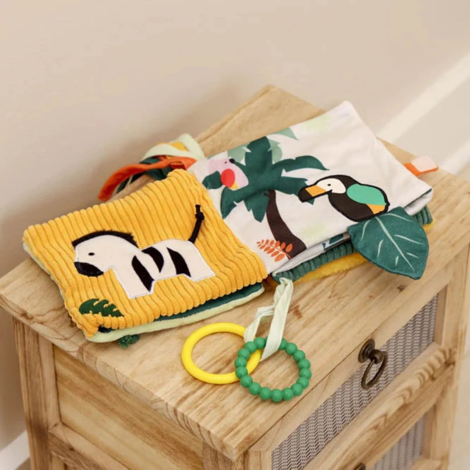 Little Big Friends Soft Activity Book 2 - in - 1 - Jungle - ebebek - Black Friday