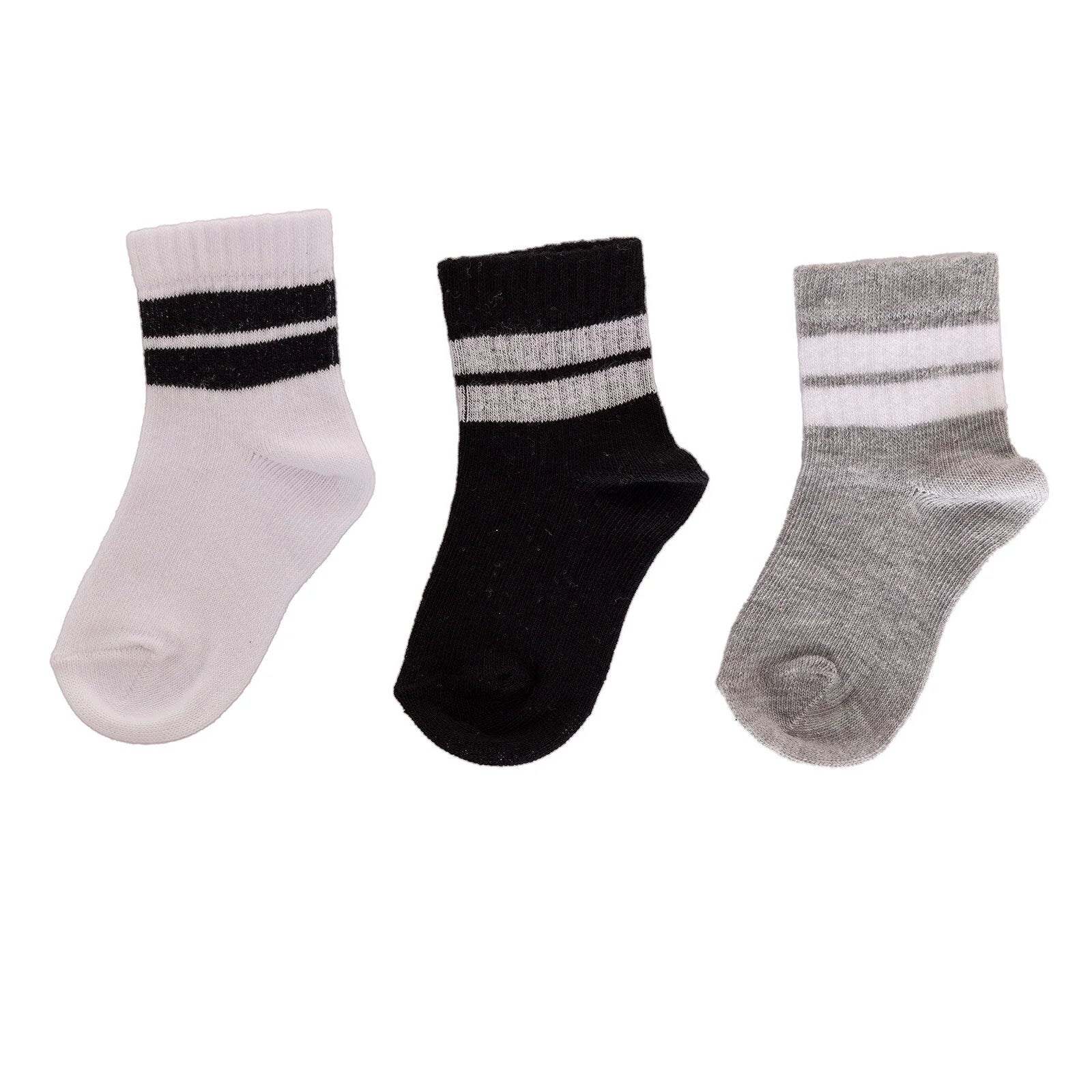 HelloBaby Baby Boy Pack of 3 Socks - Black - ebebek - Black Friday