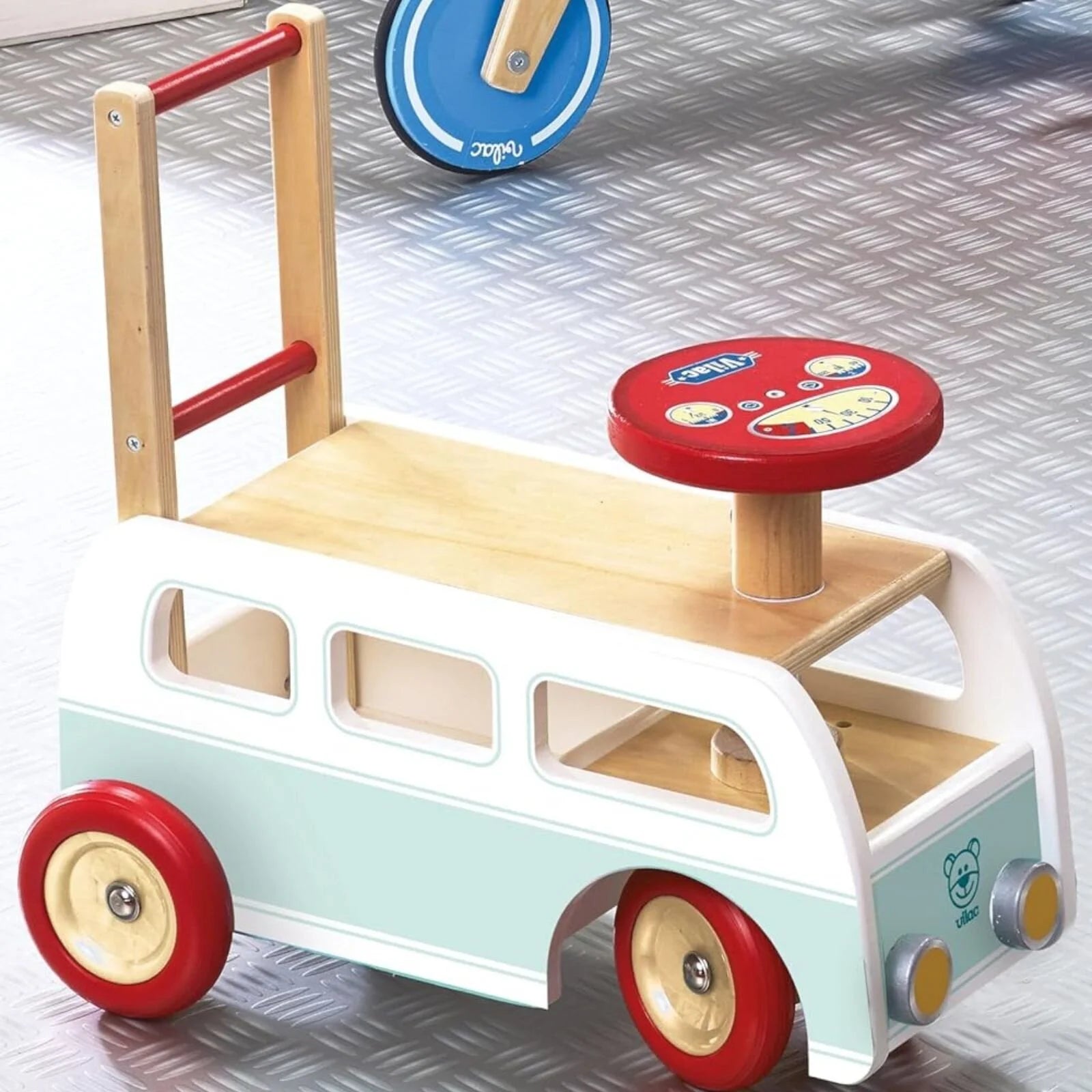 Vilac 2 - in - 1 Retro Wooden Camper Van - ebebek - Black Friday