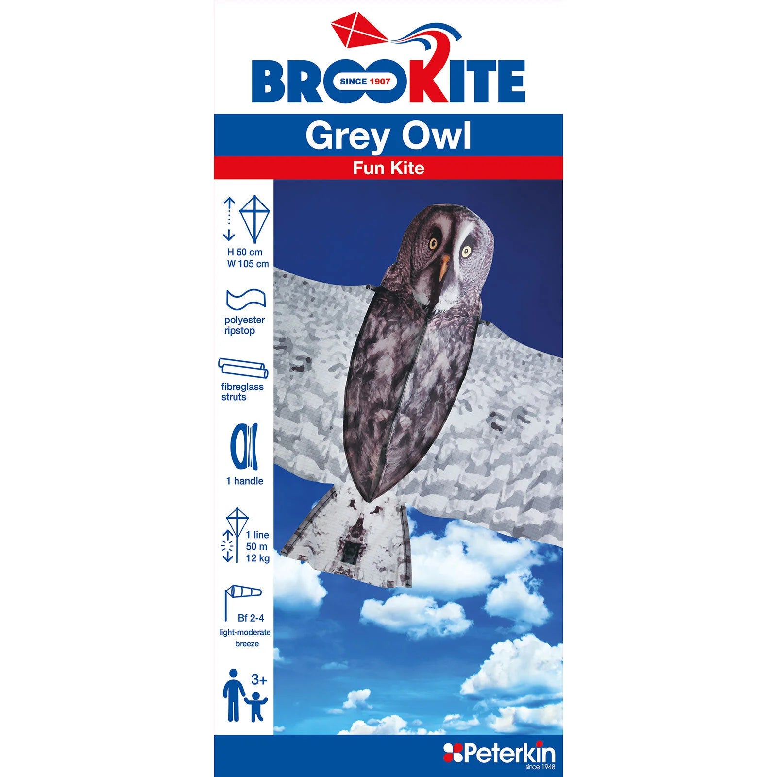 Brookite Grey Owl Kite - ebebek - Black Friday