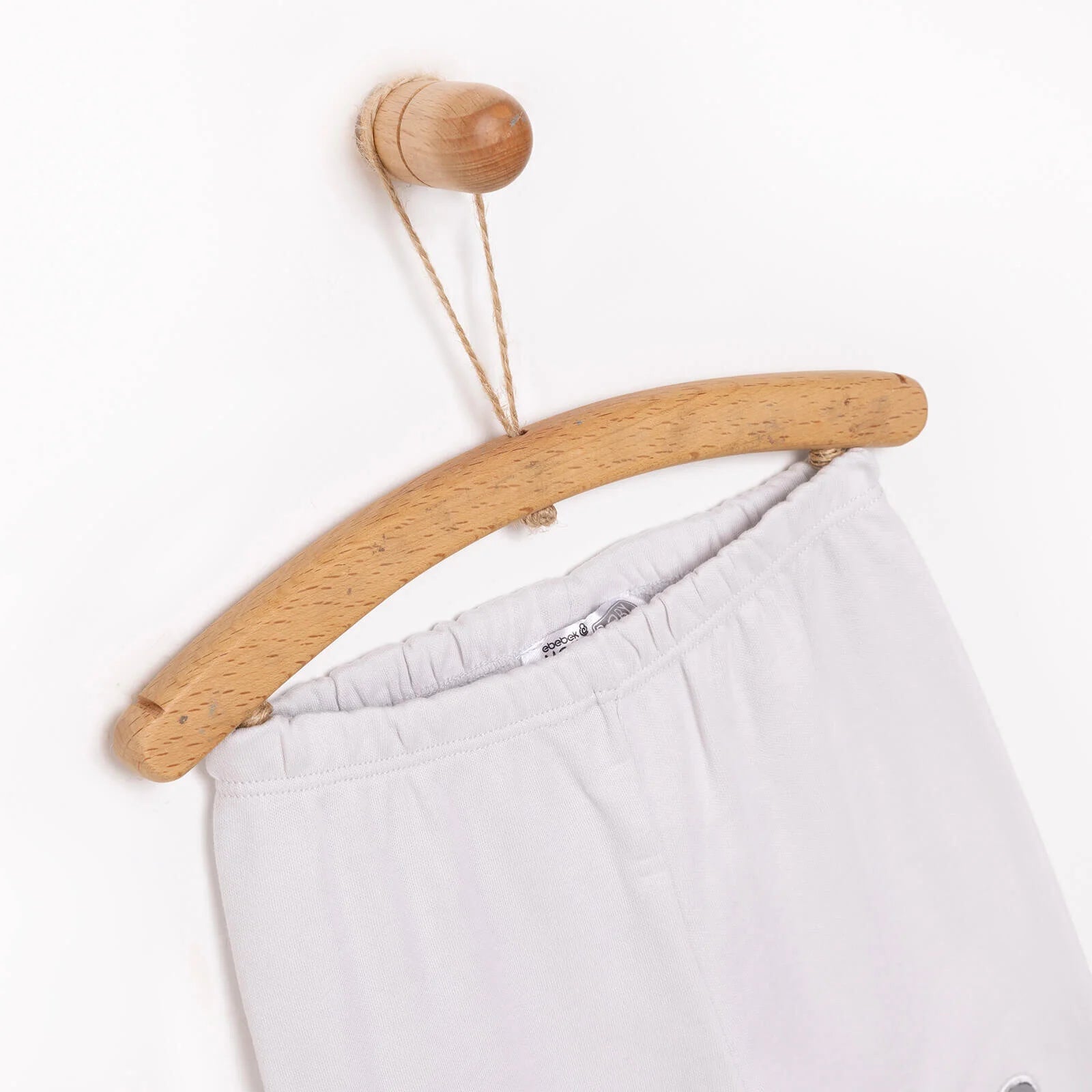 HelloBaby Newborn Baby Boy Joggers with Feet - Light Grey - ebebek - Black Friday