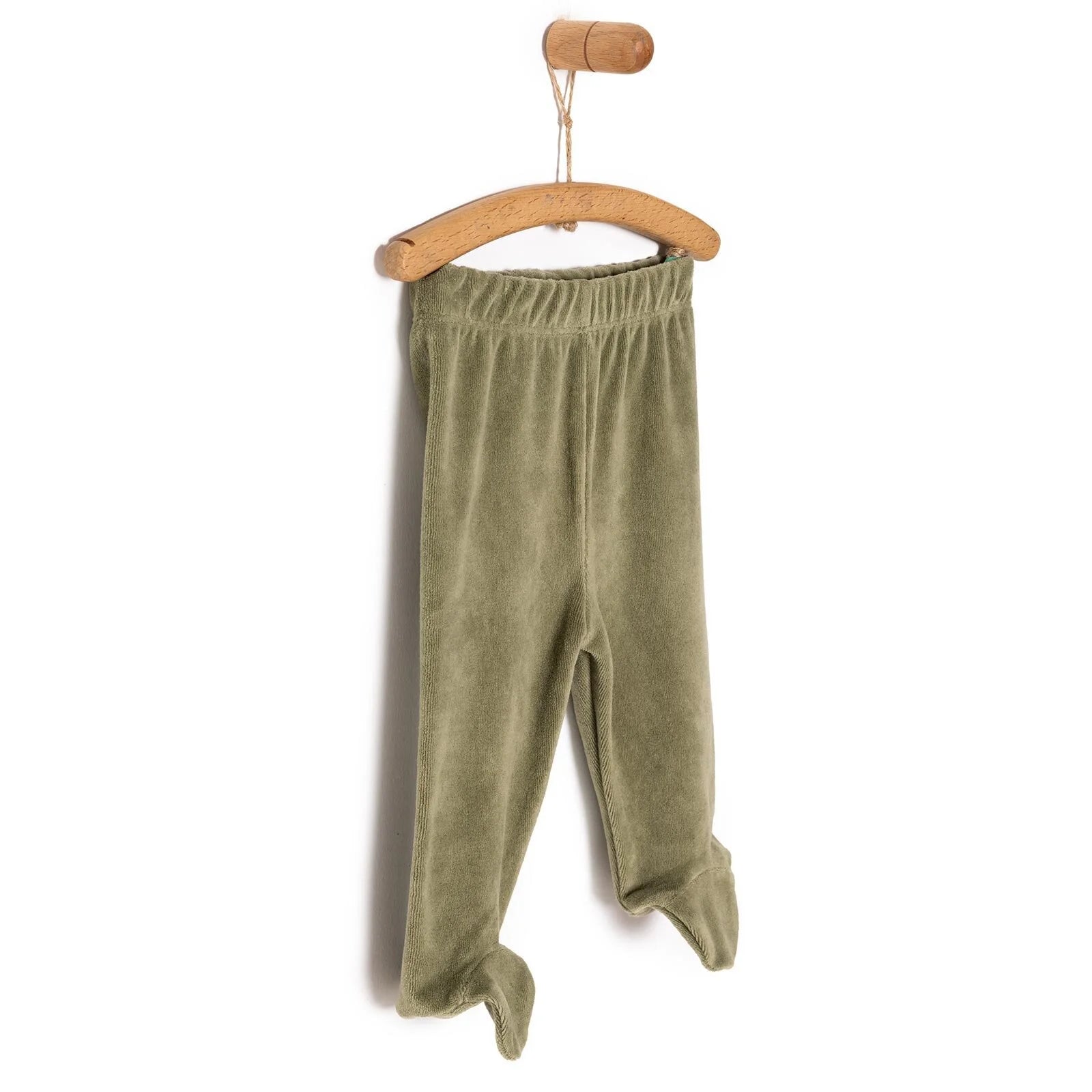HelloBaby Boy Velvet Footed Bottom - Khaki - ebebek - Black Friday