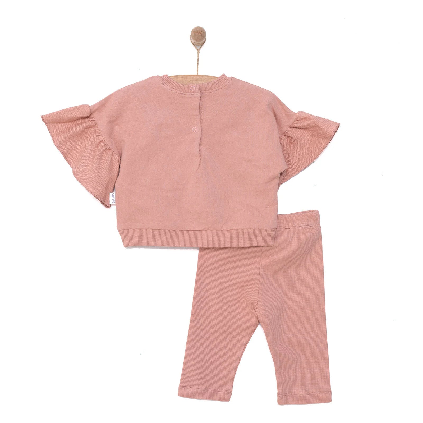 Bebetto Pink Pear Girl Tshirt - Short - Light Rose - ebebek - Black Friday