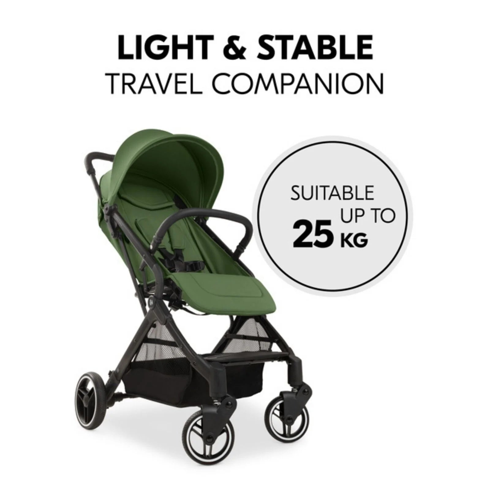 Hauck Travel N Care Plus Stroller - Green - ebebek - Black Friday