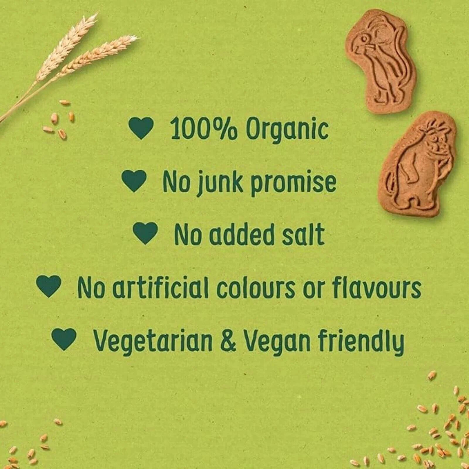 Organix Gruffalo Cocoa & Vanilla Biscuit 12+ months 100g (5x20g) - ebebek - Black Friday