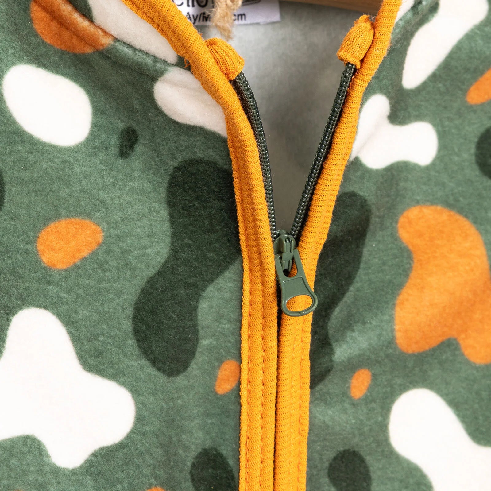 HelloBaby Basic Repeat Printed Fleece Cardigan - Printed - ebebek - Black Friday