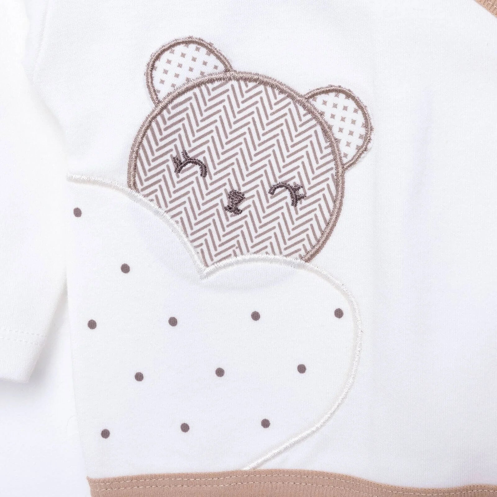 Aziz Bebe Newborn Suzene Embroidered Starter Set 5 pcs - Ecru - ebebek - Black Friday