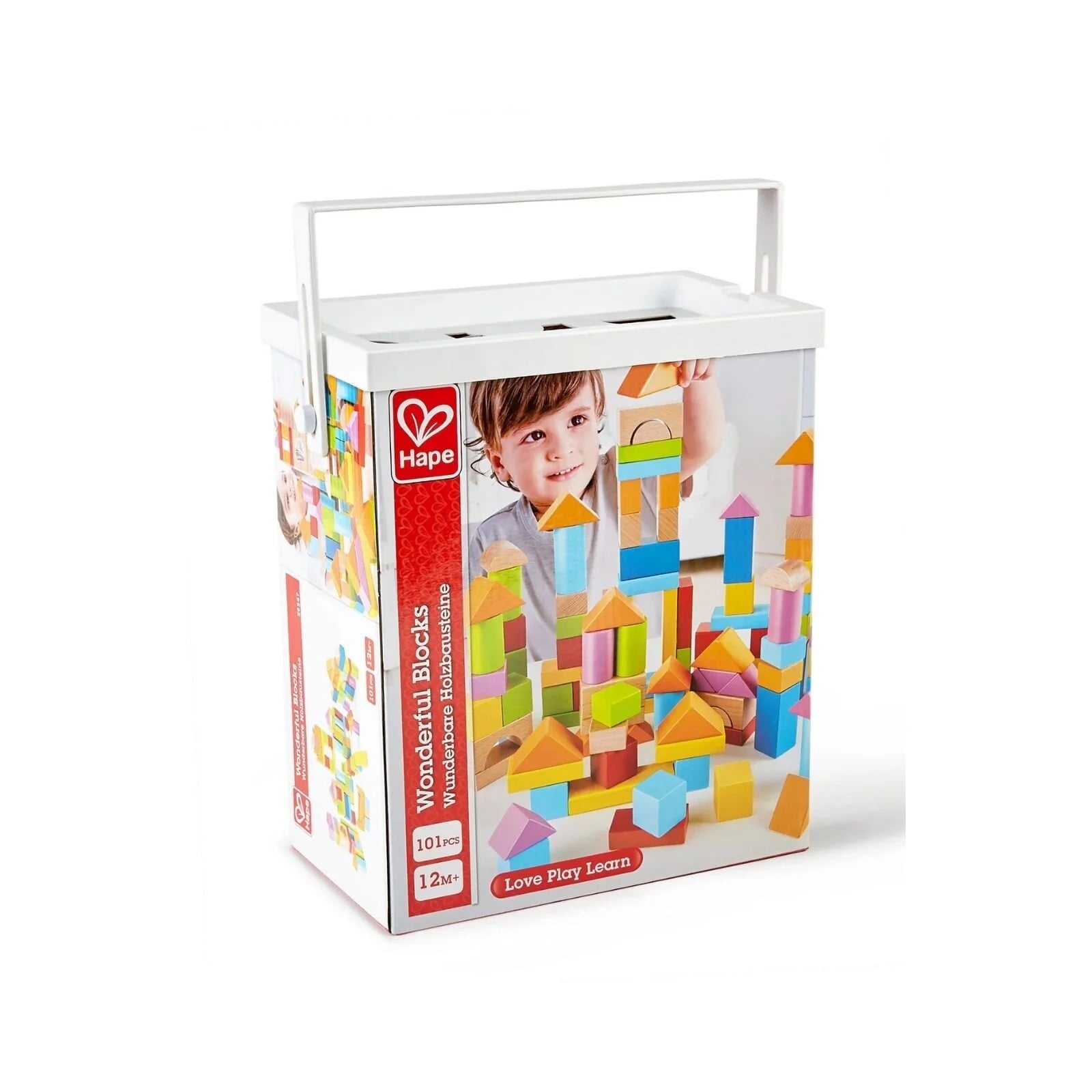 Hape Wonderful Beech Blocks 101 pcs - ebebek - Black Friday