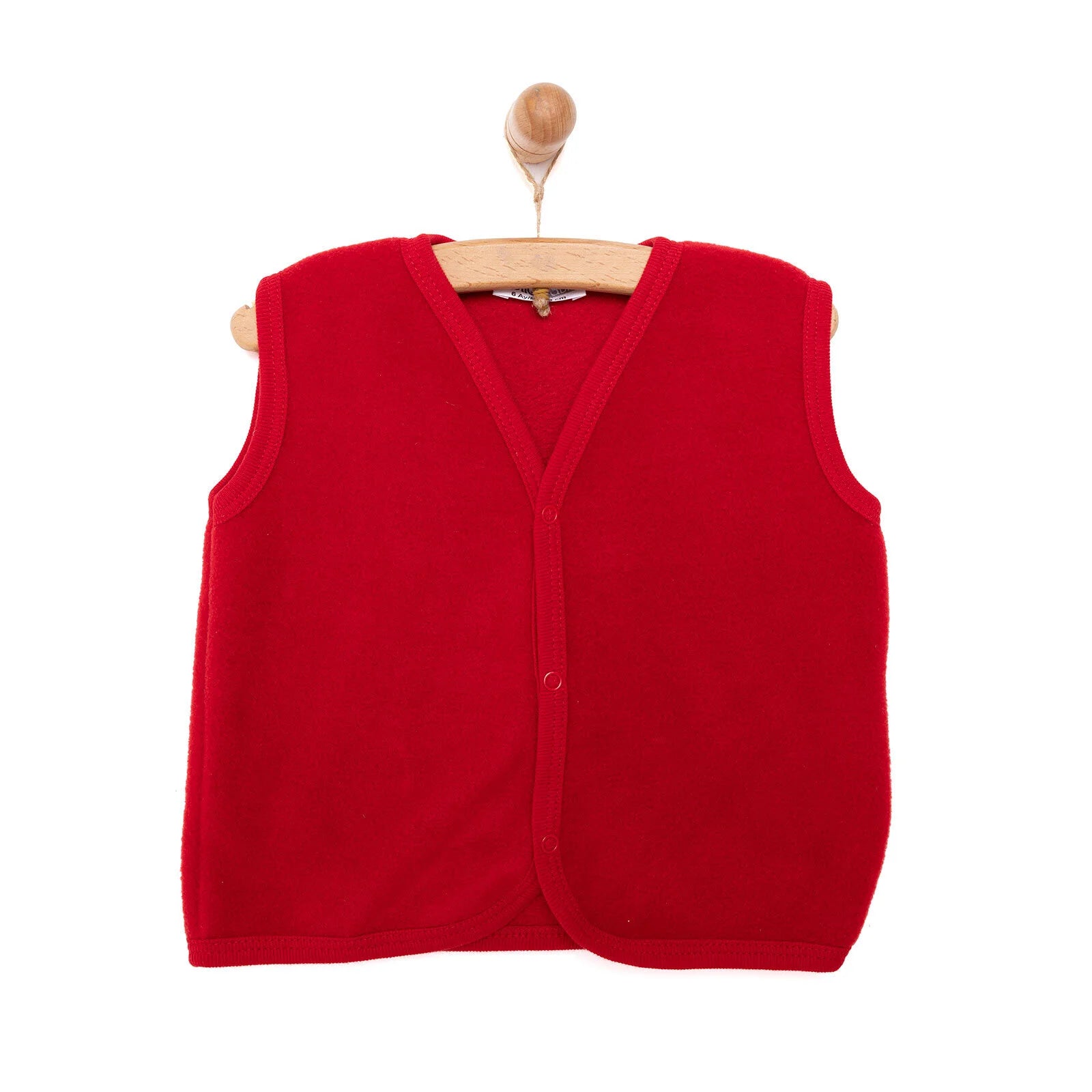 HelloBaby Basic Fleece Vest - Red - ebebek - Black Friday