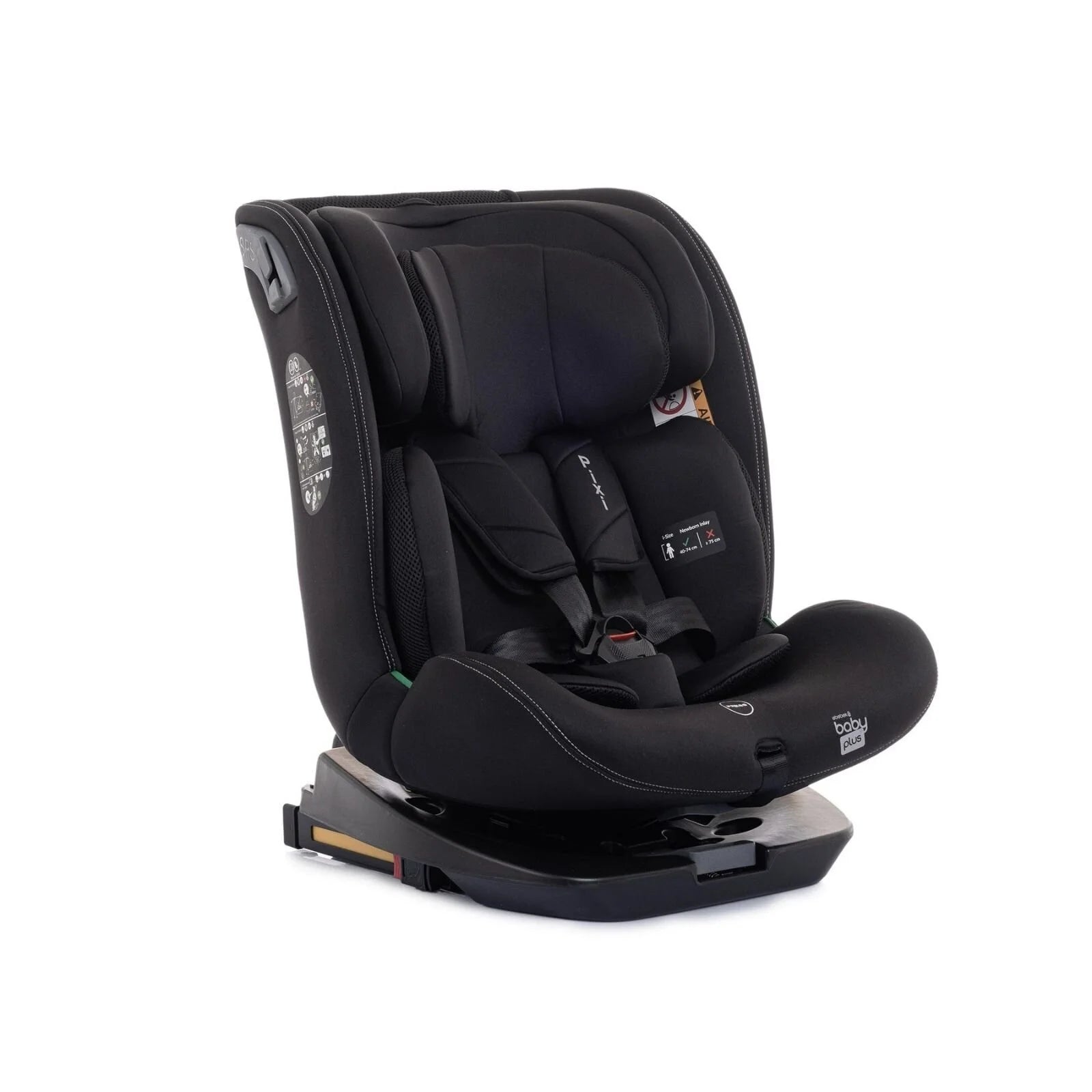 baby plus Pixi i - Size Car Seat - Black - ebebek - Black Friday