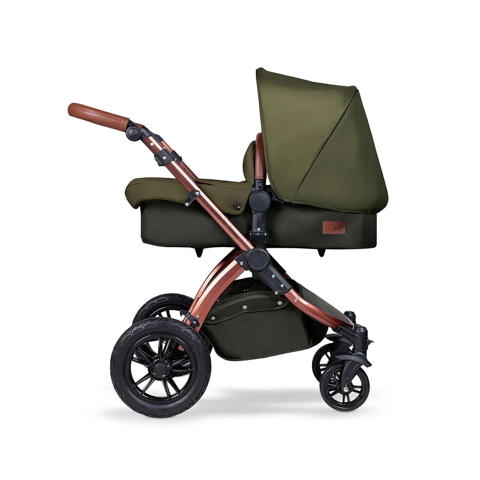 Outlet - Ickle Bubba Stomp V4 2 In 1 Carrycot & Pushchair - Bronze - ebebek - Black Friday