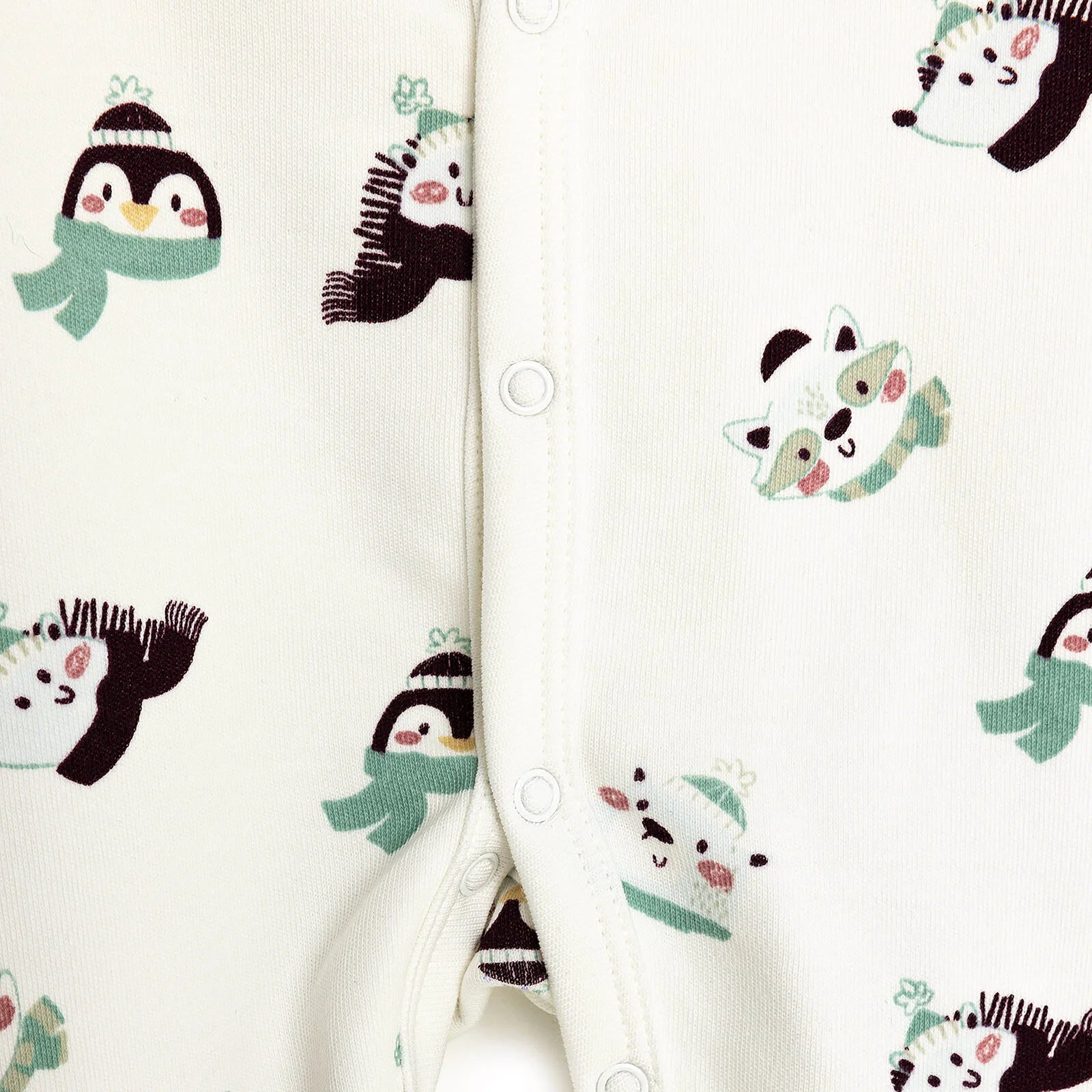 HelloBaby Footed Jumpsuit with Hat - Multicolour - ebebek - Black Friday