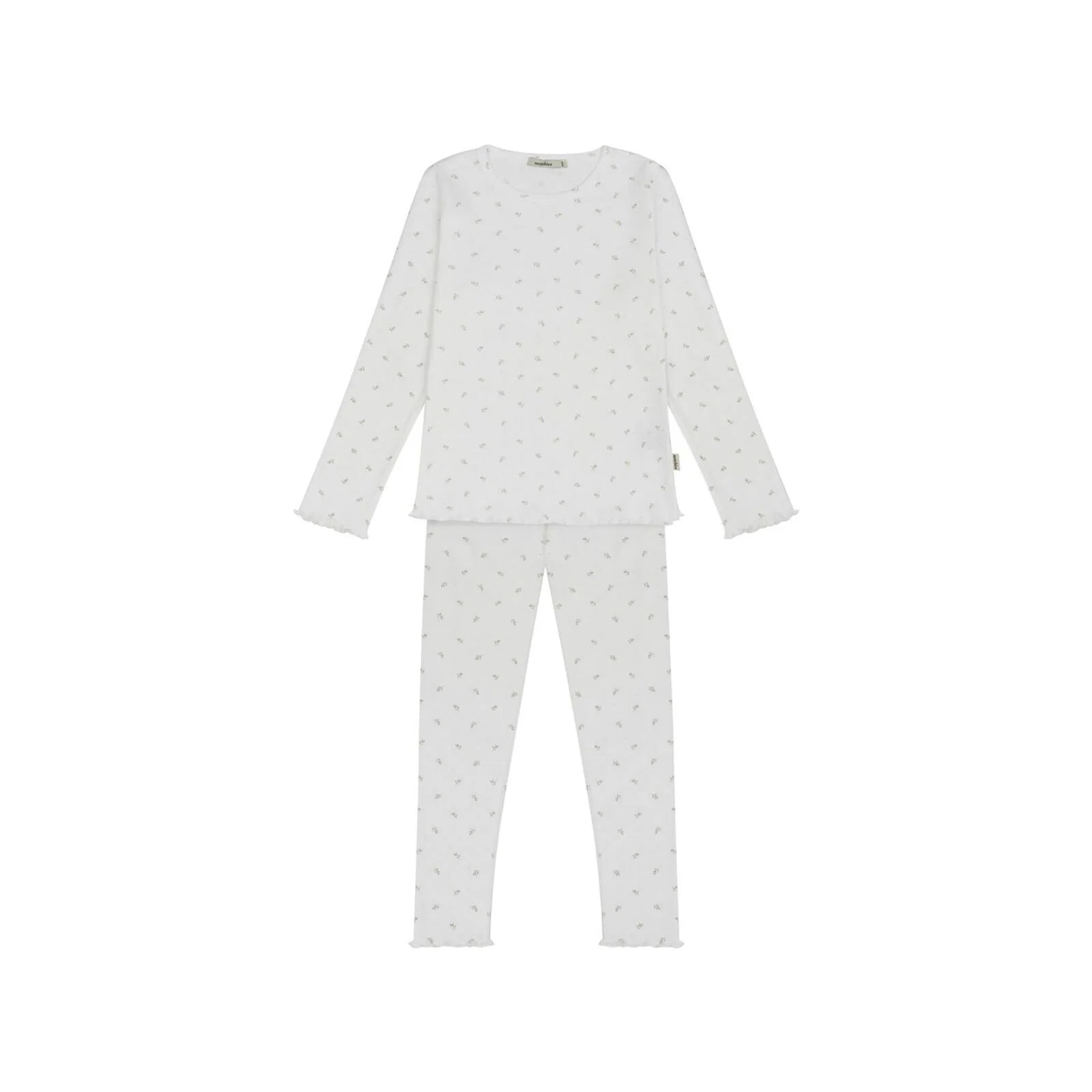 Antebies Petit Flowers Jacquard Pyjama - ebebek - Black Friday