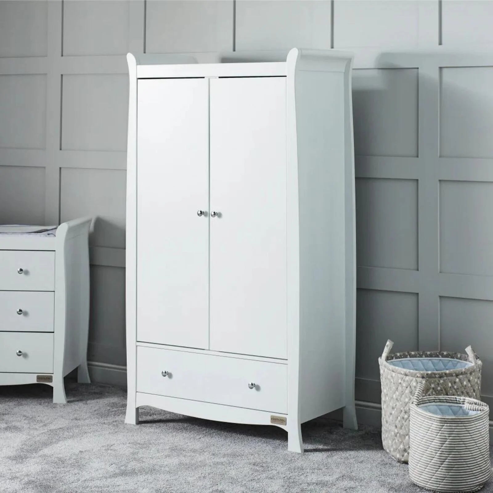 Ickle Bubba Snowdon Wardrobe - White - ebebek - Black Friday