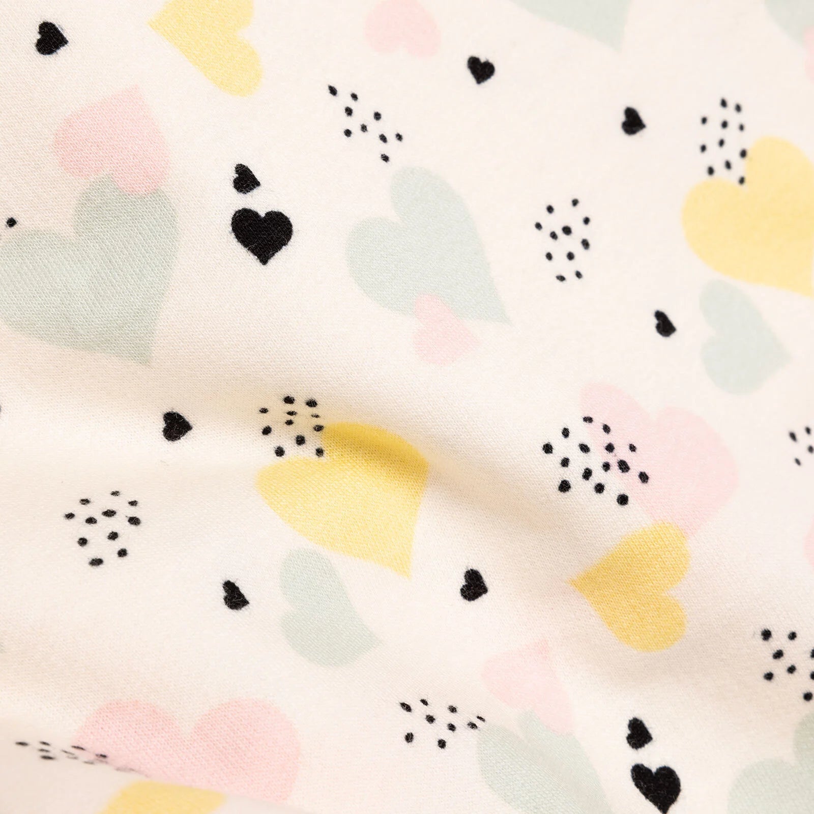 HelloBaby Basic Girl Hearts Patterned Overall - Light Pink - ebebek - Black Friday