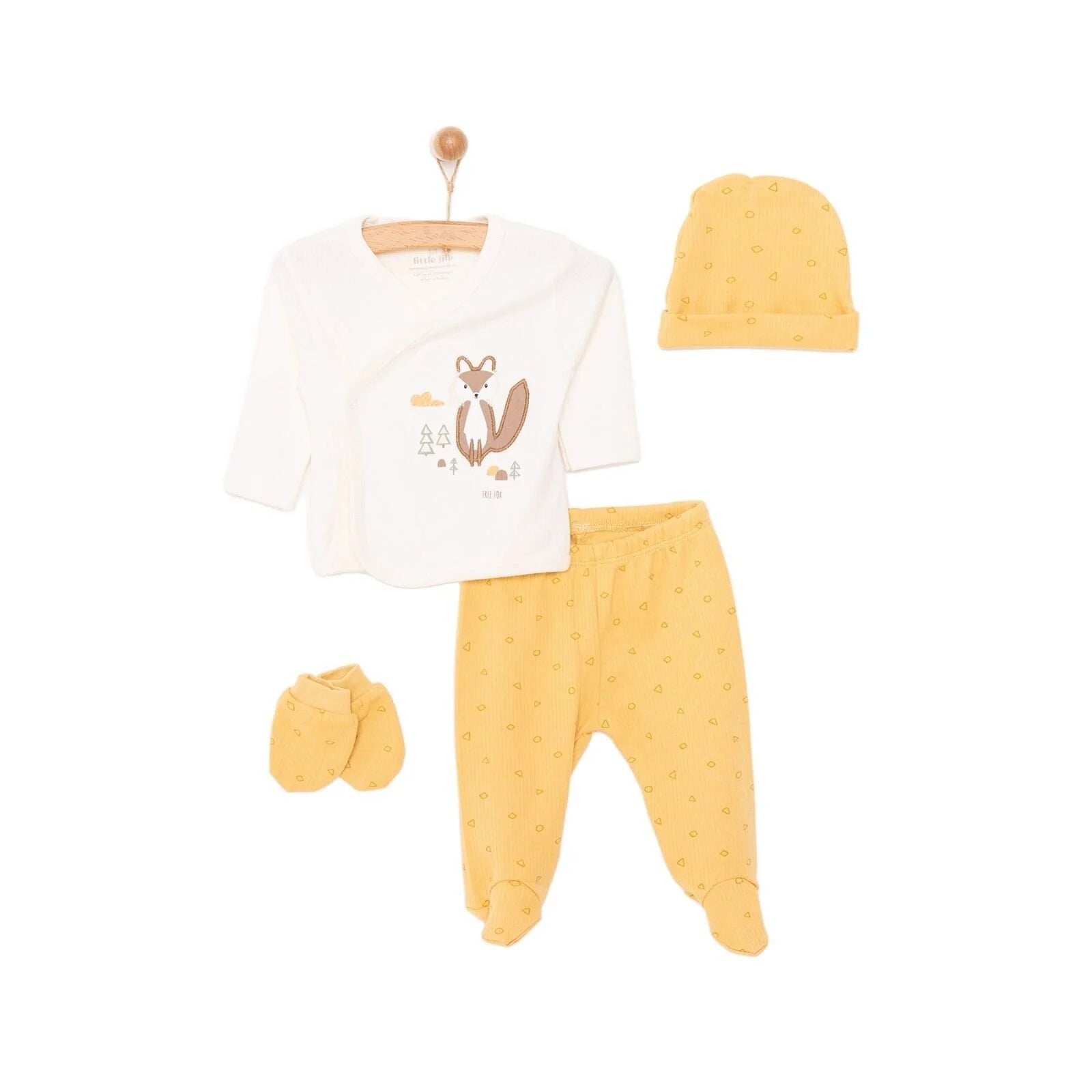 Little Life Newborn Unisex 5 pcs Starter Set - Ecru - ebebek - Black Friday