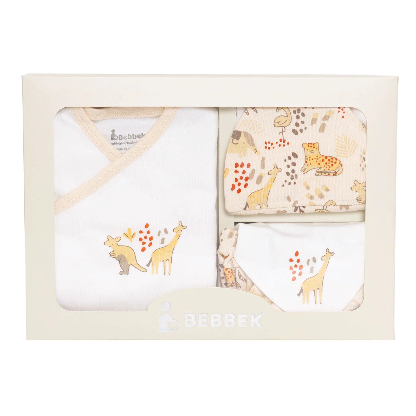 Bebbek Baby Girl 5 Pcs Newborn Starter Set - Ecru - ebebek - Black Friday