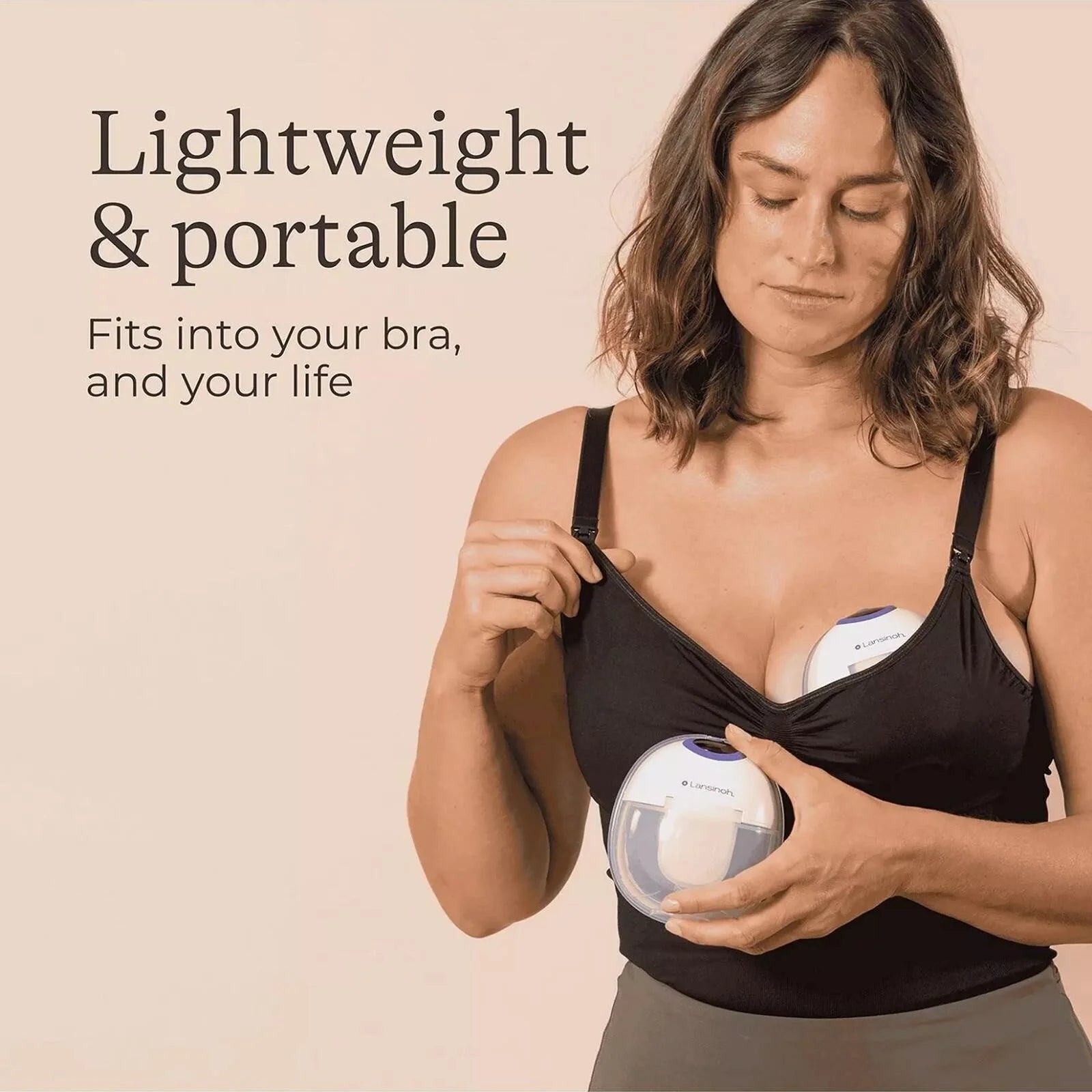 Lansinoh Double Wearable Breast Pump - ebebek - Black Friday