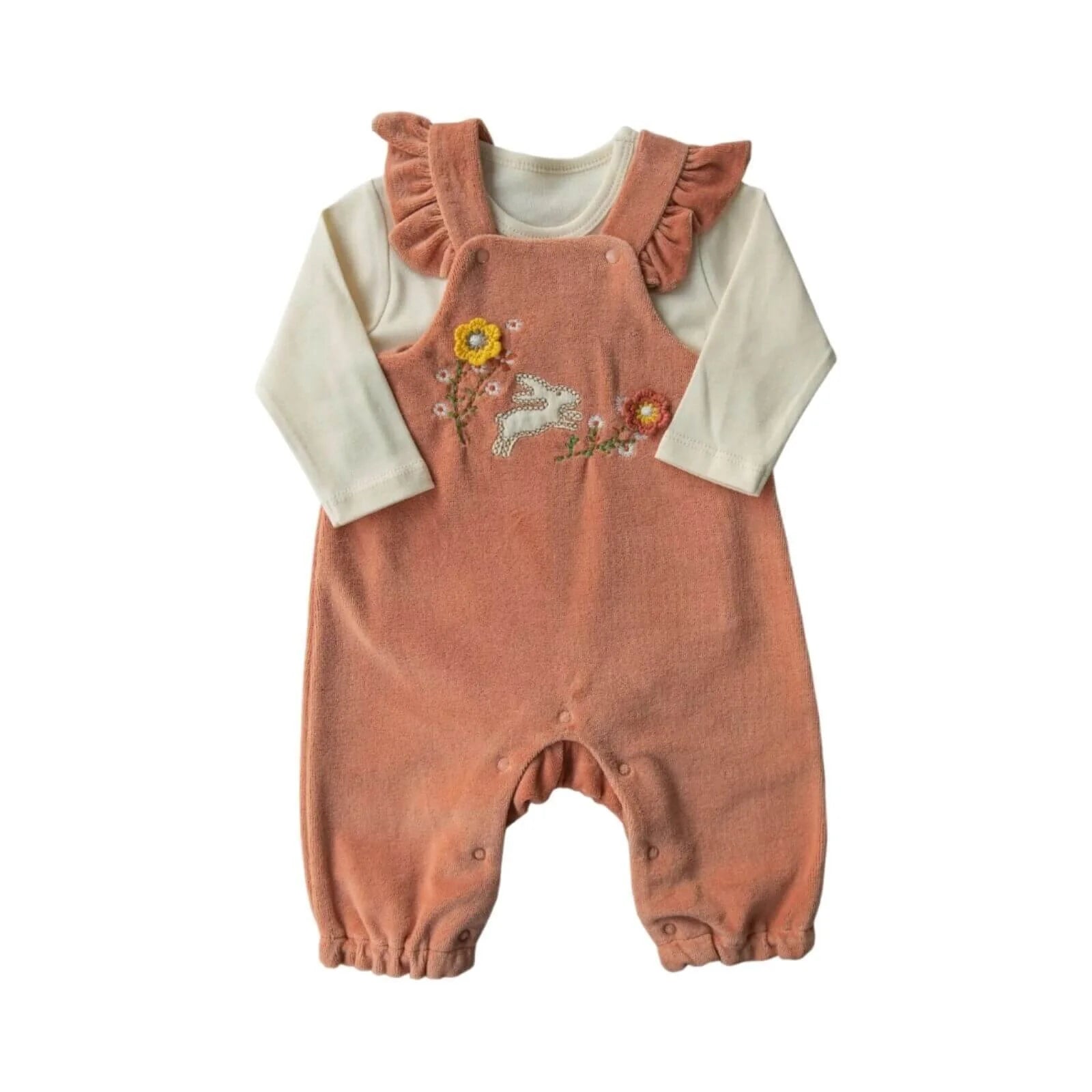Kitikate Organic Lana Dungarees Set 2 pcs - ebebek - Black Friday