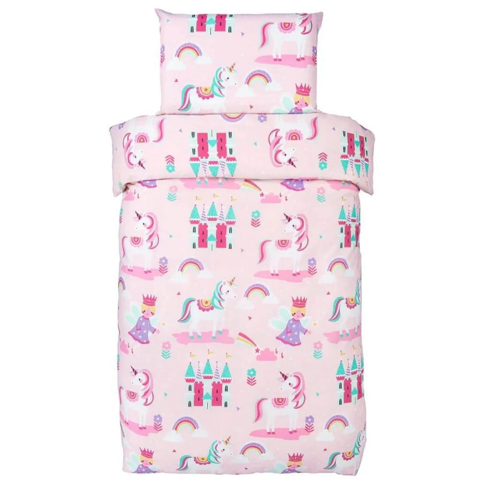 Bloomsbury Mill Single Duvet Set - Magic Unicorn - ebebek - Black Friday
