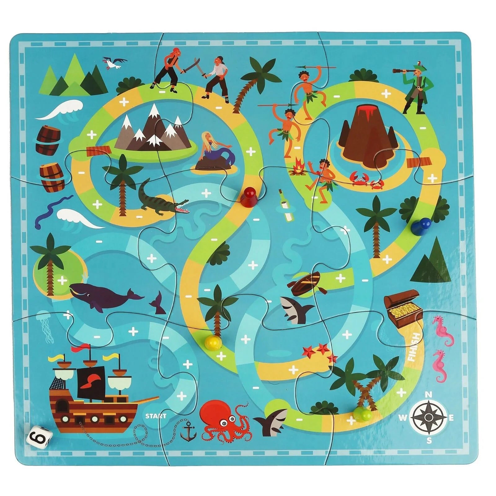 Pirates Addition & Subtraction Game - ebebek - Black Friday