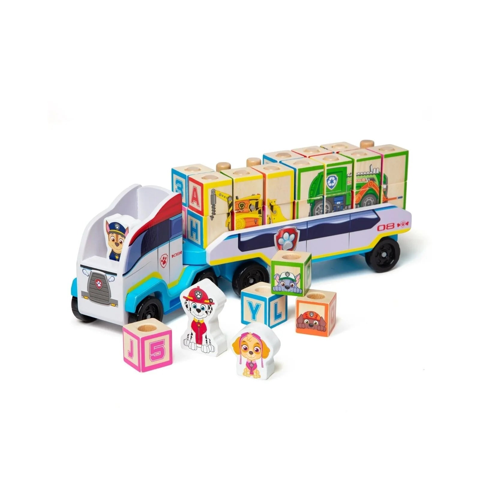 Melissa & Doug Paw Patrol ABC Block Truck - ebebek - Black Friday
