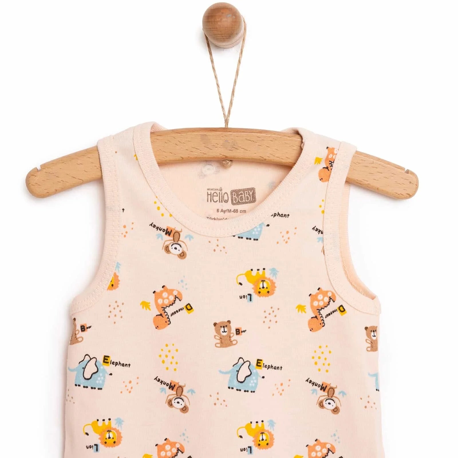 HelloBaby Unisex Bodysuit Athlete - Beige - ebebek - Black Friday