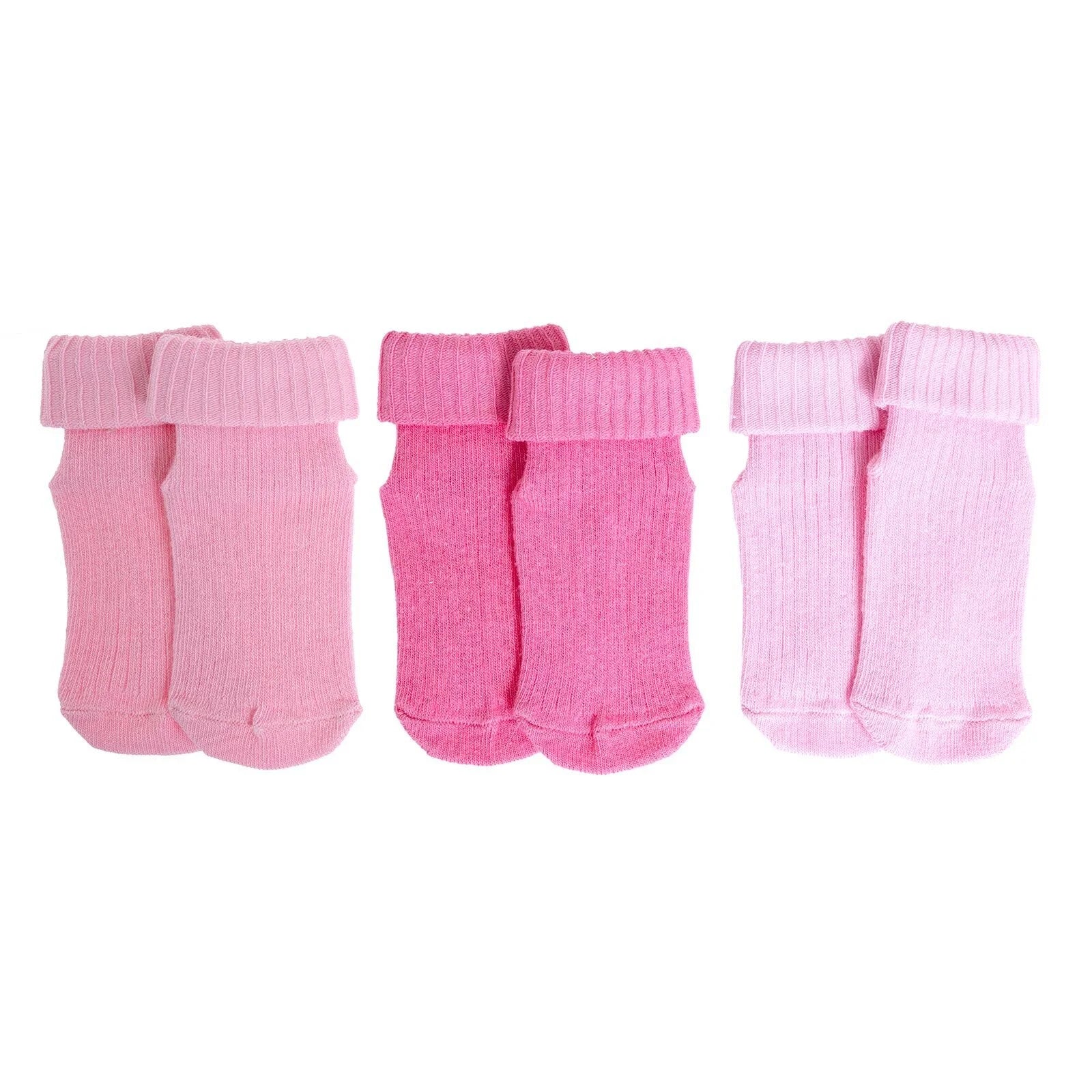 HelloBaby Girl Baby Socks 3 Pack - Pink - ebebek - Black Friday