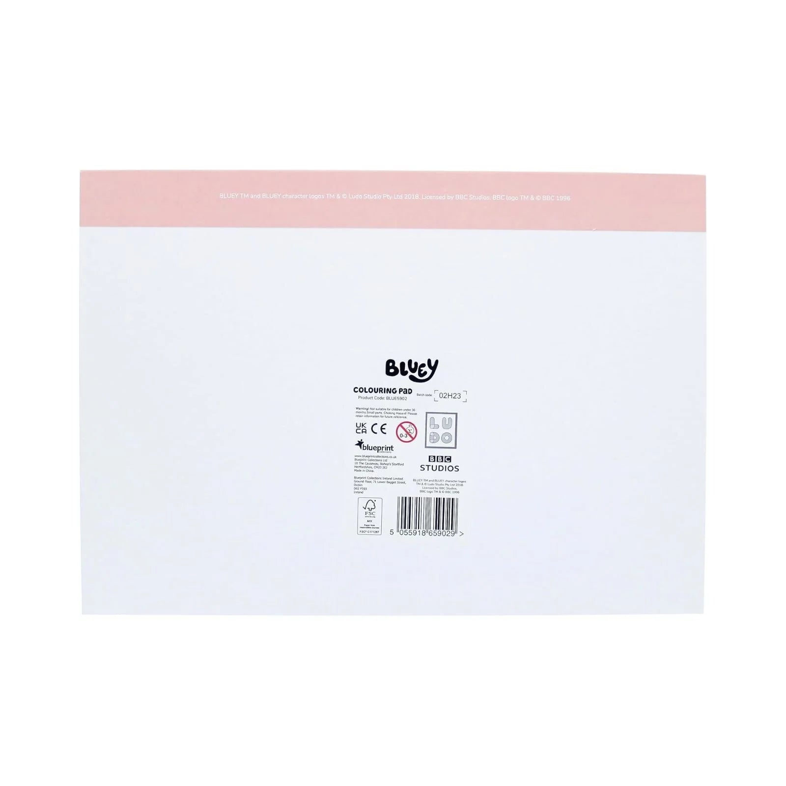 Bluey A4 Colouring Pad - ebebek - Black Friday