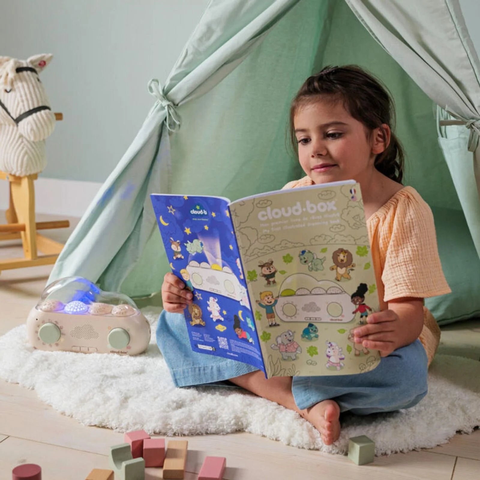 Cloud.b CloudBox Storyteller & Night Light - ebebek - Black Friday