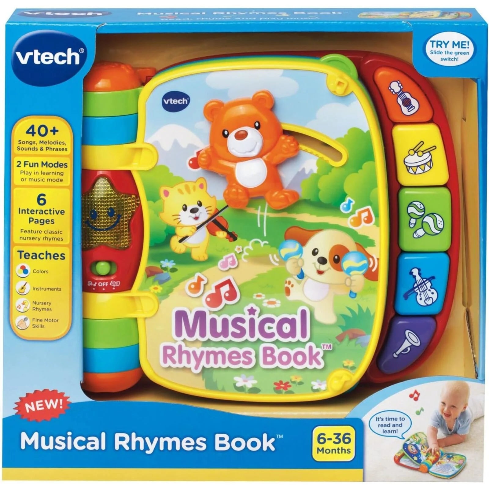 VTech Musical Rhymes Book - ebebek - Black Friday