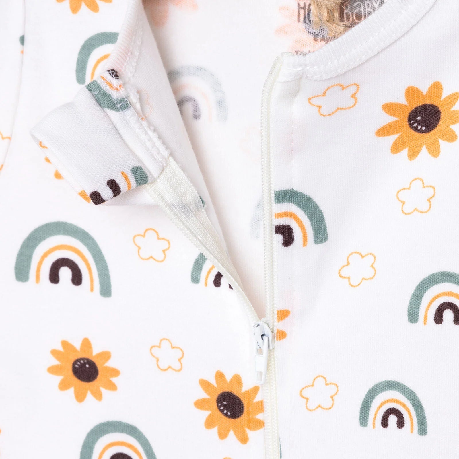 HelloBaby Newborn Footed Jumpsuit - Ecru - ebebek - Black Friday