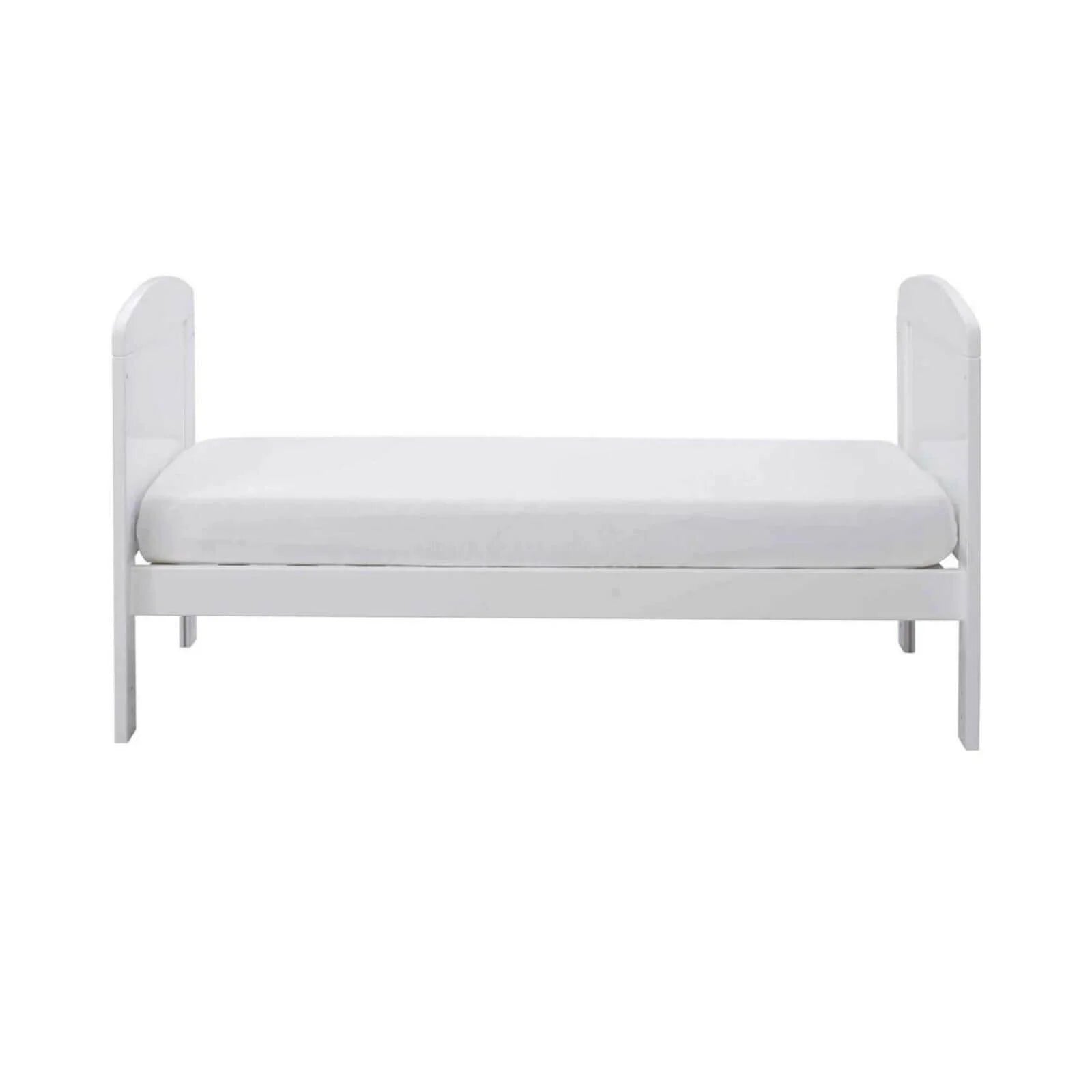 Ickle Bubba Coleby Mini Cot Bed White - Premium Sprung Mattress - ebebek - Black Friday