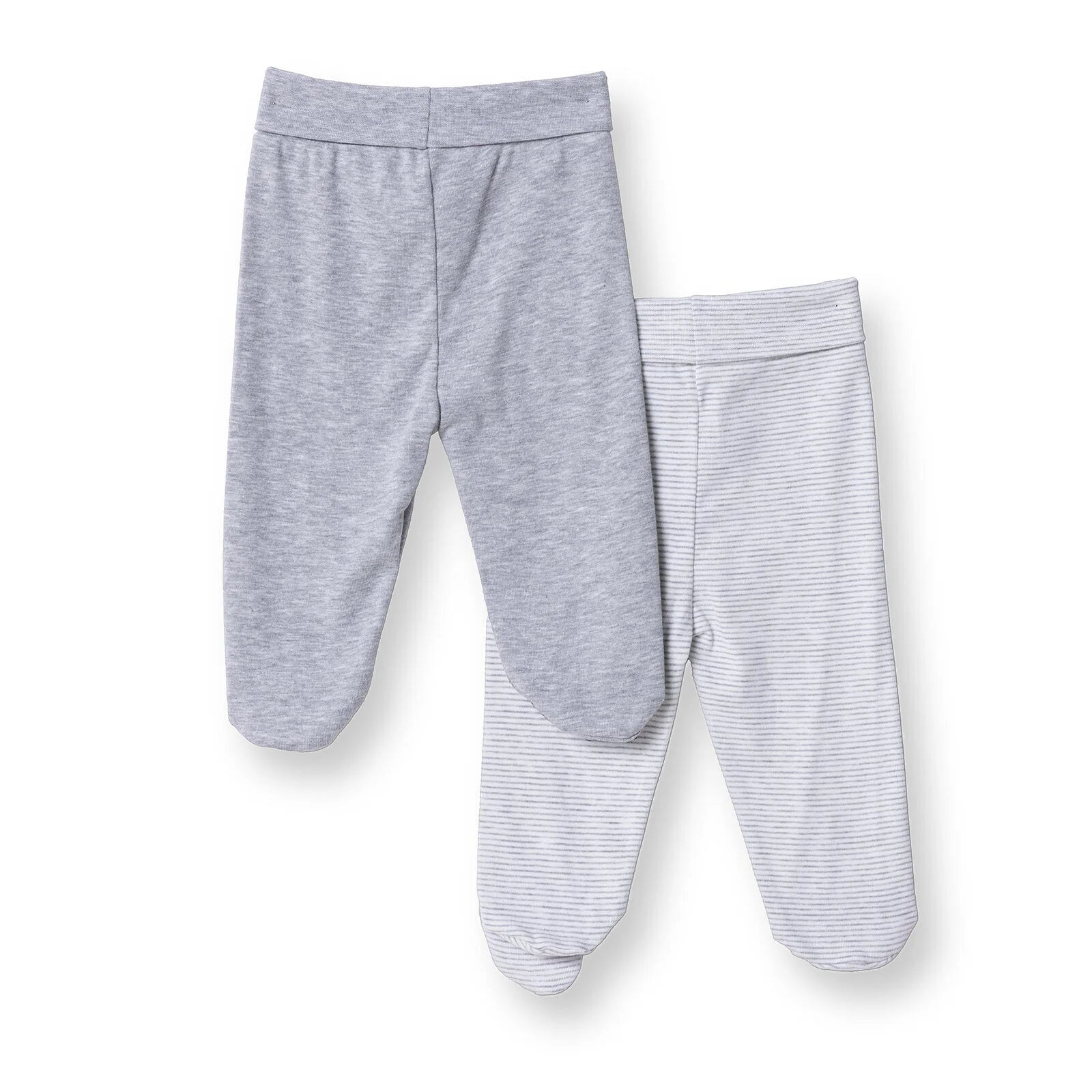 HelloBaby Unisex 2 Piece Footed Bottom - Snow Melange - ebebek - Black Friday