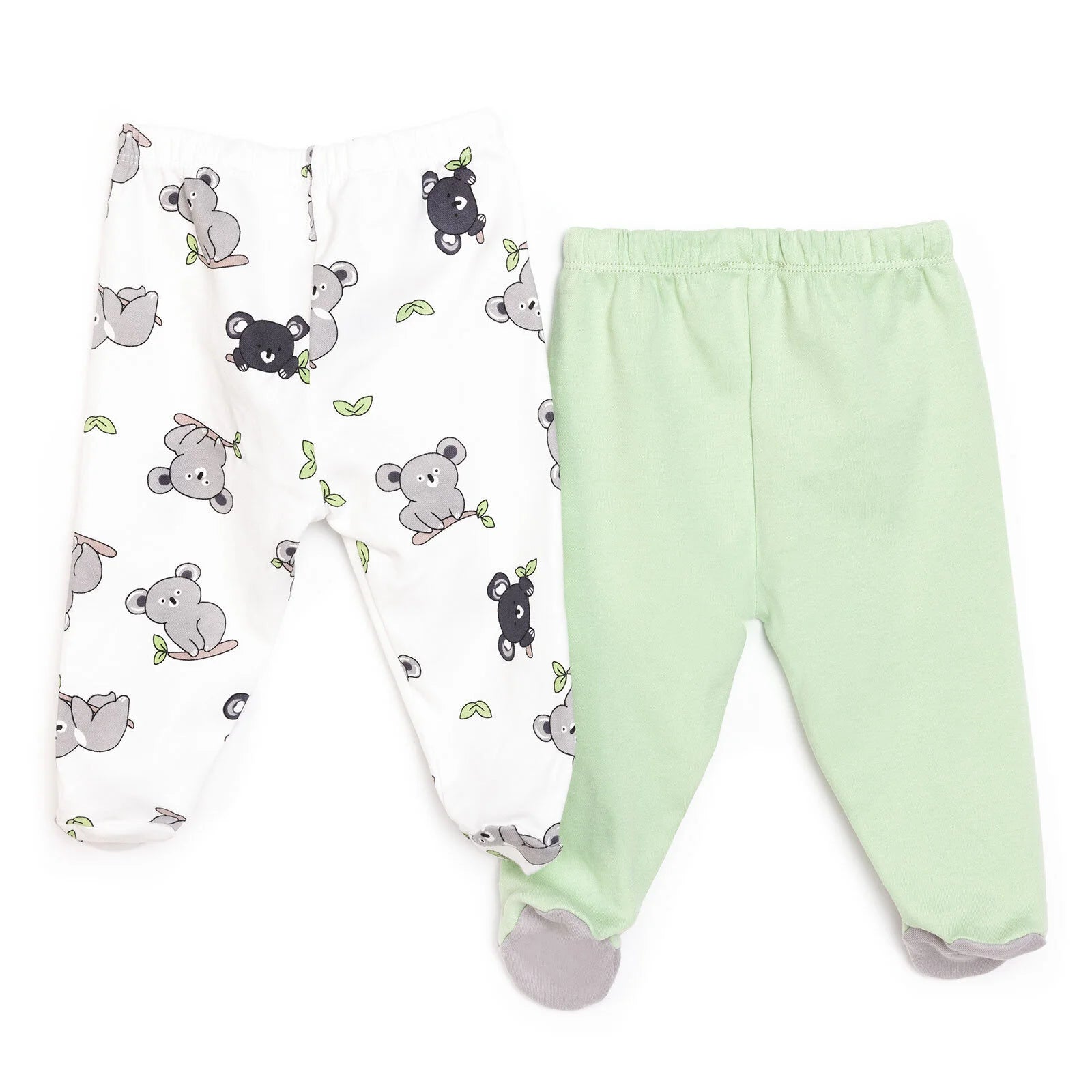 HelloBaby Newborn Footed Bottom - Pistachio Green - ebebek - Black Friday