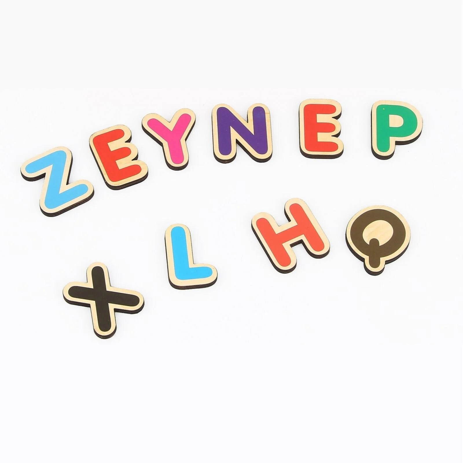 Rossie Magnetic Wooden Capital Letters - ebebek - Black Friday