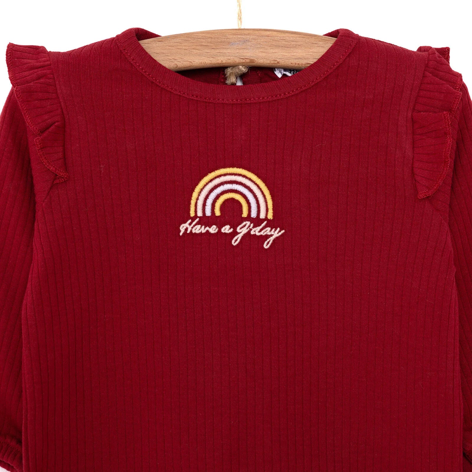 HelloBaby Basic Baby Girl Jogger - Maroon - ebebek - Black Friday