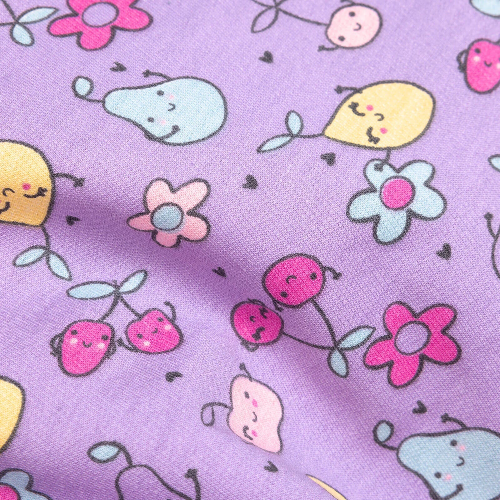 HelloBaby Baby Girl Fruit Patterned Sweatshirt - Printed - ebebek - Black Friday