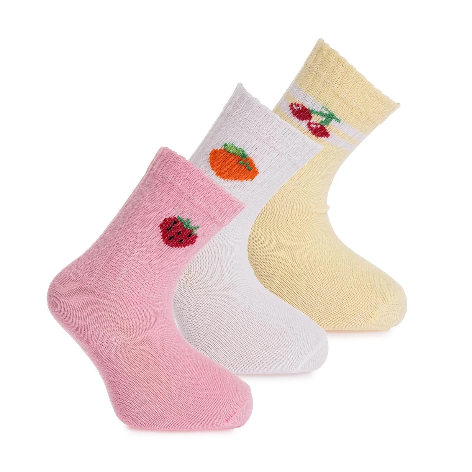 HelloBaby Baby Girl Socks 3 Pcs - Purple - ebebek - Black Friday