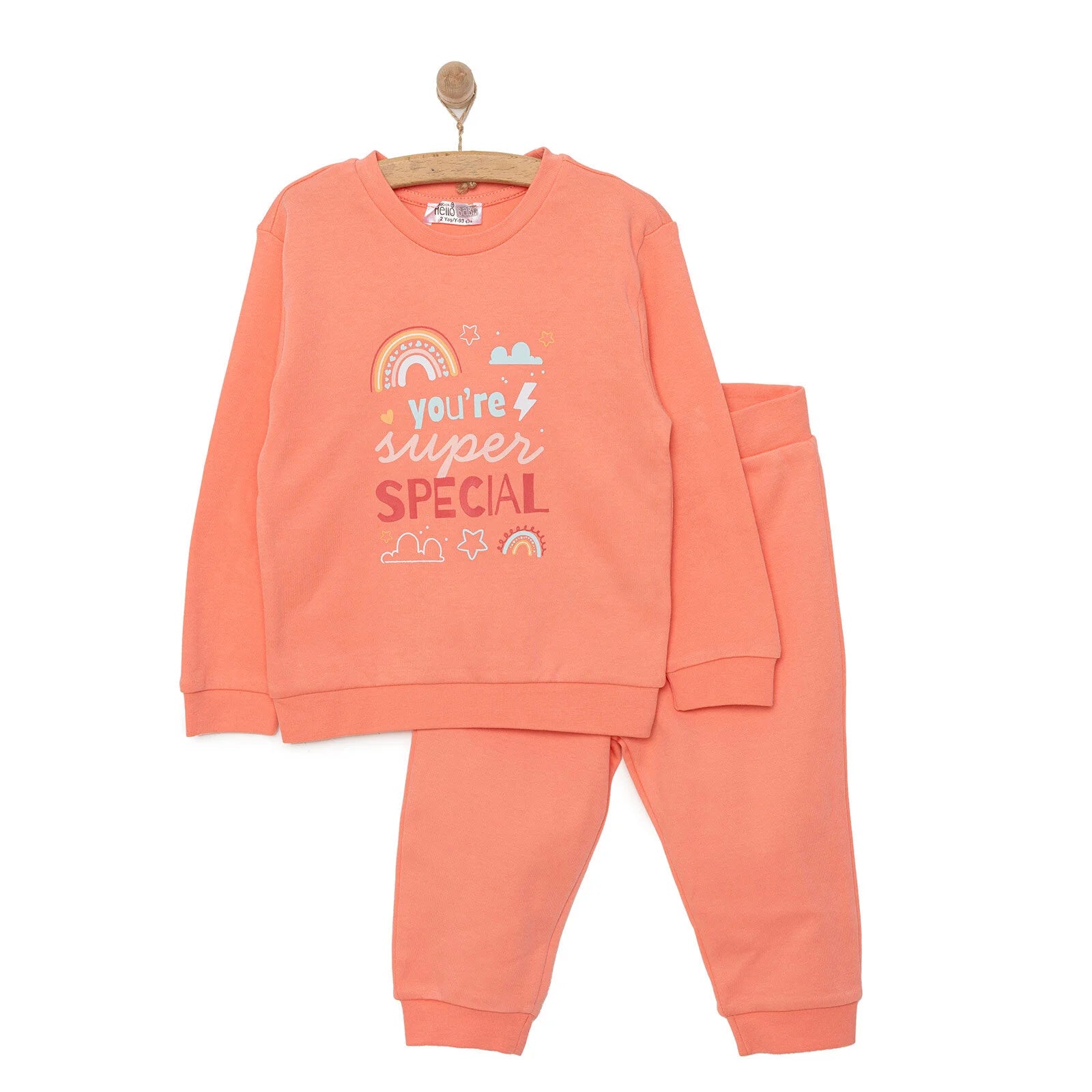 HelloBaby Basic Baby Girl Joggers - Coral - ebebek - Black Friday