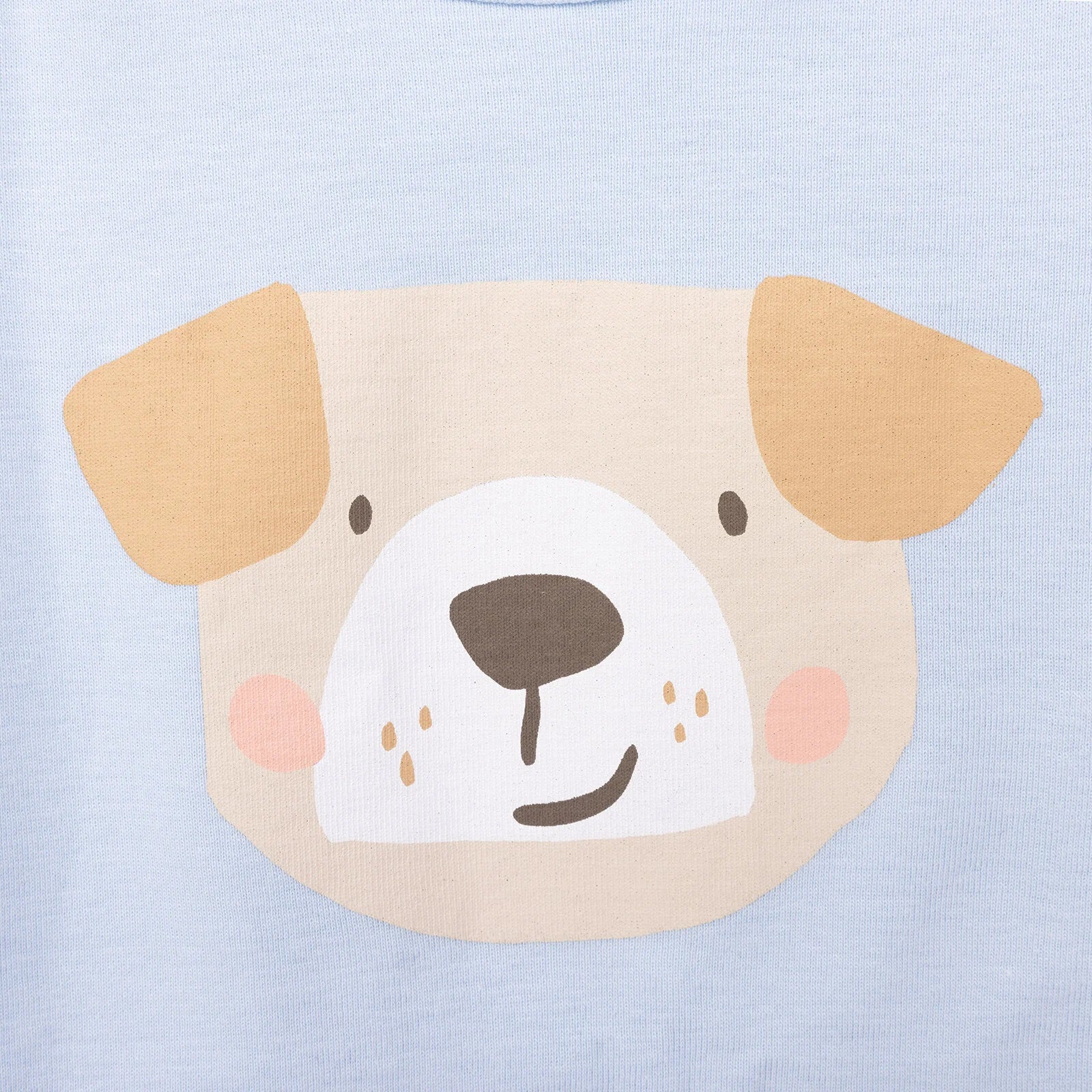 HelloBaby Short Sleeve Bodysuit - Blue - ebebek - Black Friday