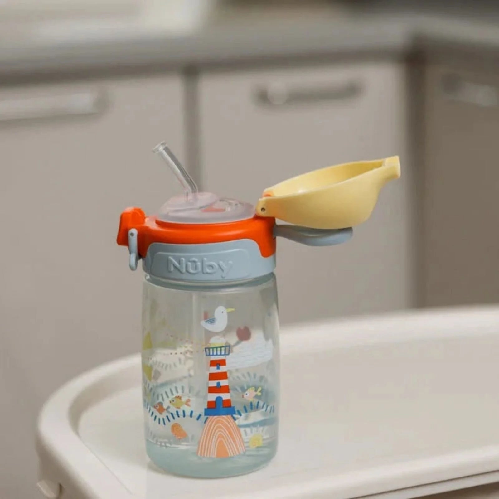 Nuby Super Straw Water Bottle 360ml - ebebek - Black Friday