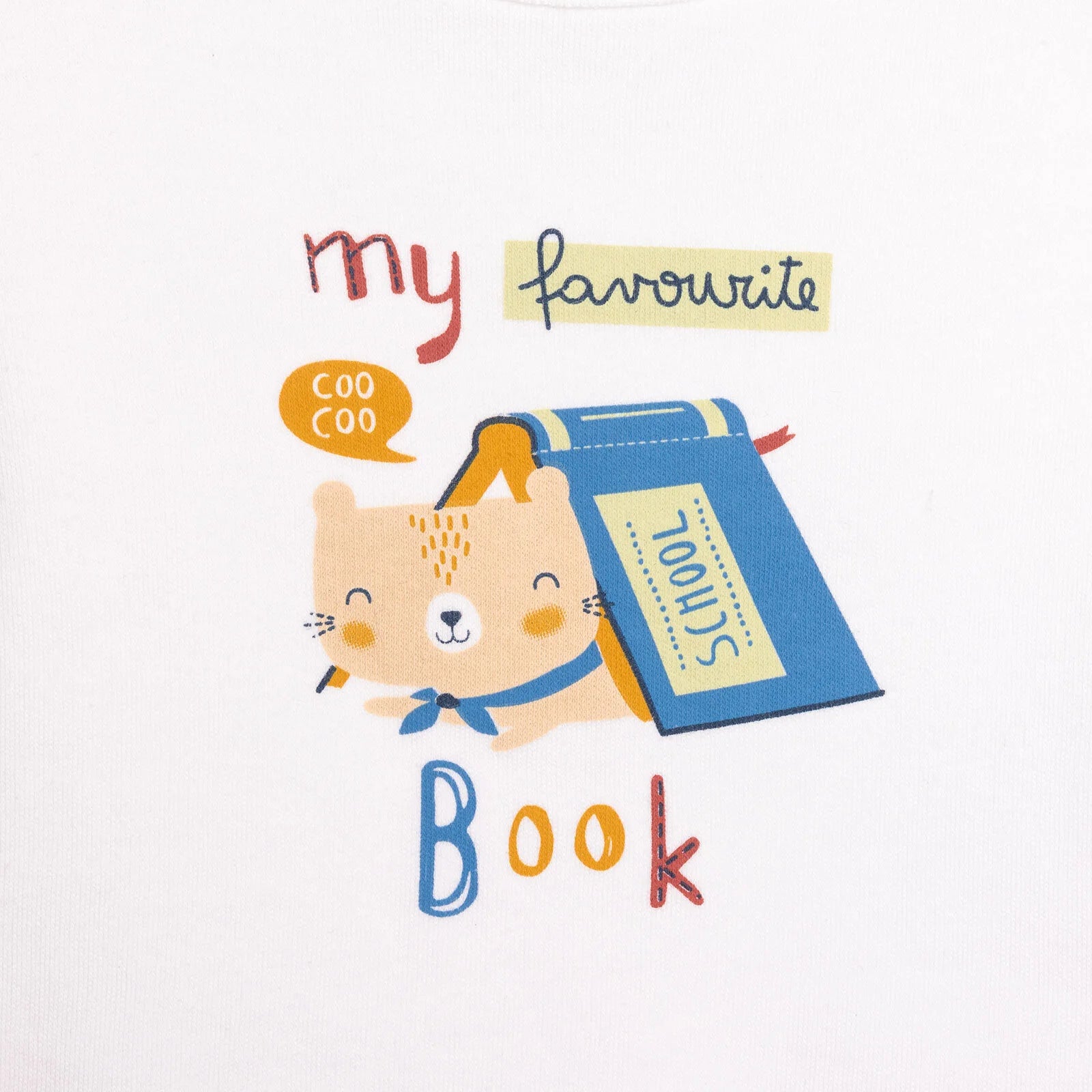 HelloBaby Boy Tshirt - Footed Bottom - Ecru - ebebek - Black Friday