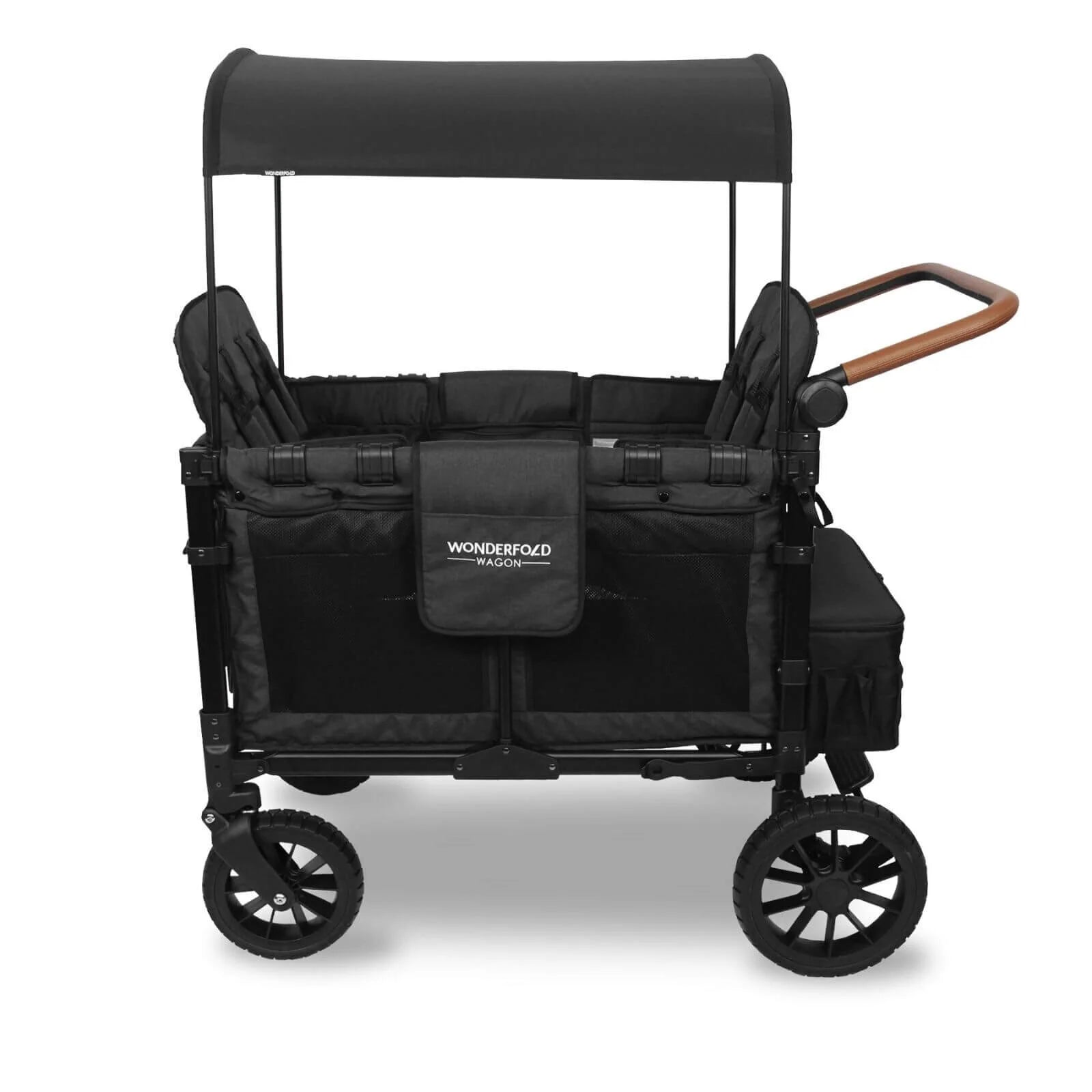 W4 Luxe Quad Stroller Wagon - Volcanic Black - ebebek - Black Friday