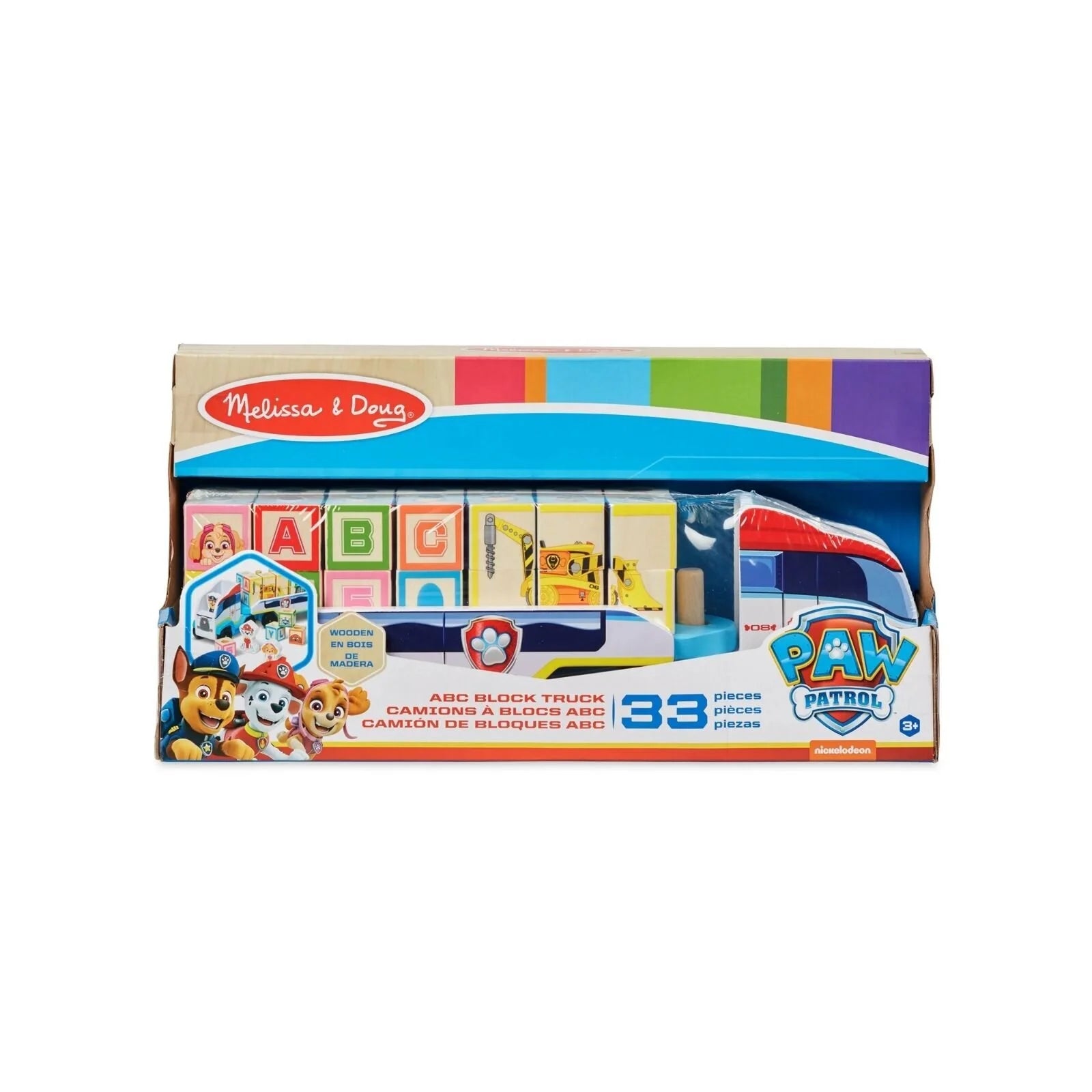 Melissa & Doug Paw Patrol ABC Block Truck - ebebek - Black Friday
