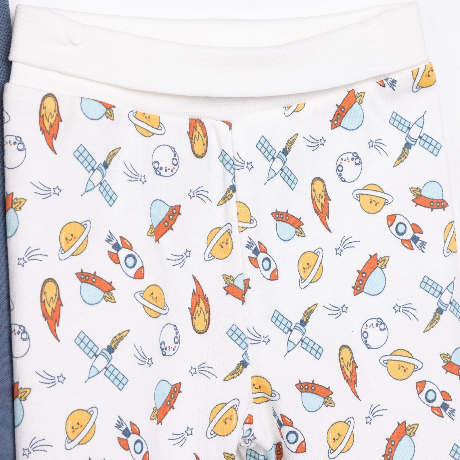 HelloBaby Boy 2 Piece Footed Bottom - Ecru - ebebek - Black Friday