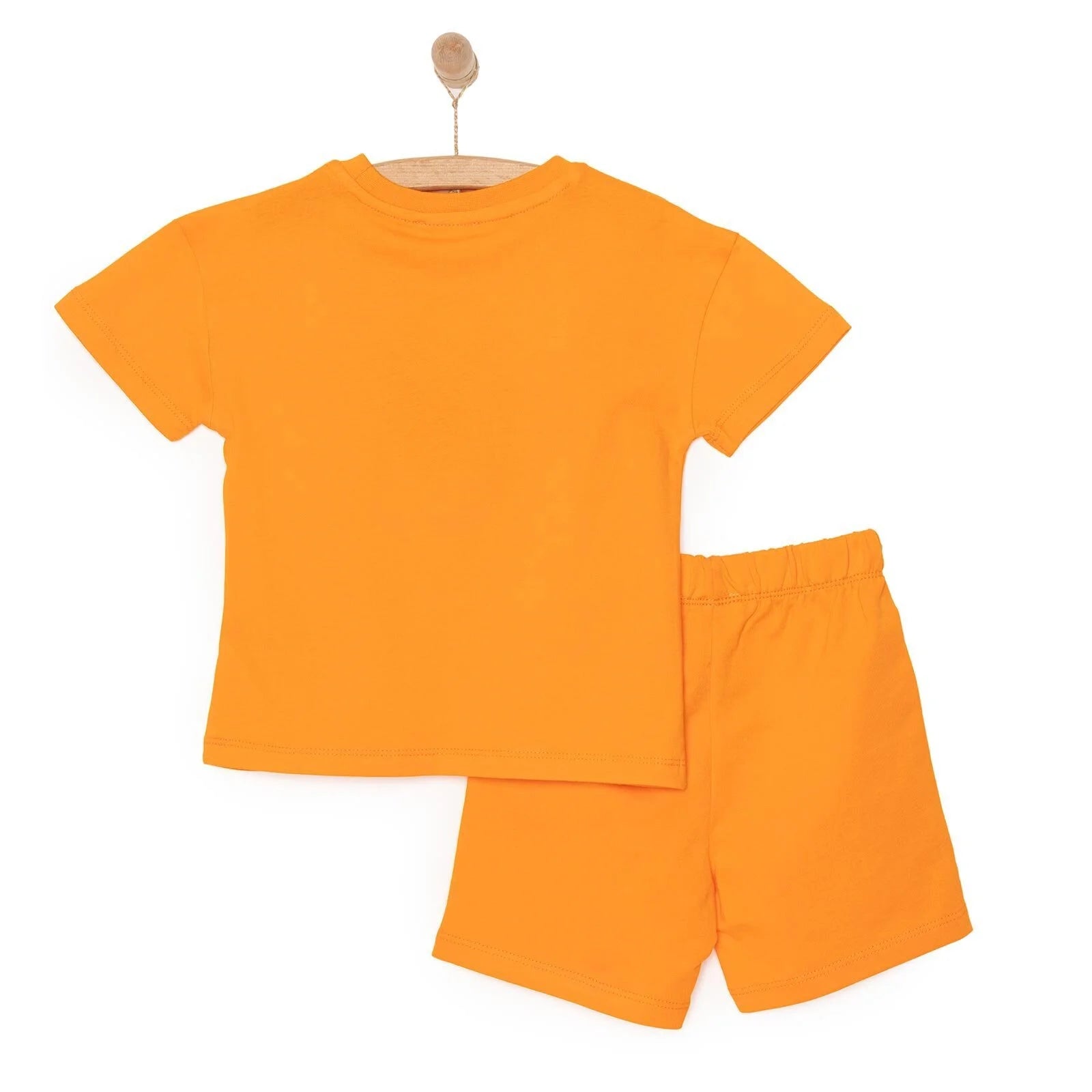 HelloBaby Motto Boy T-shirt & Short - Orange - ebebek - Black Friday