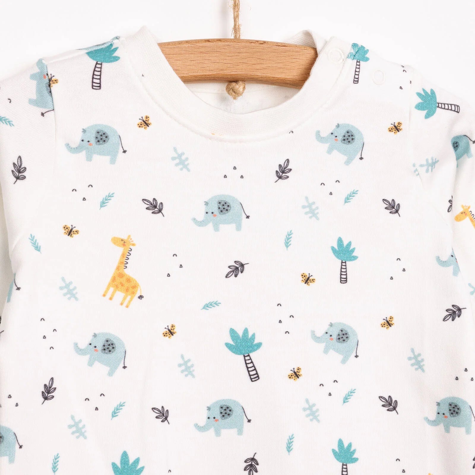 Pambuliq Girl Long Sleeve Pyjamas Set - Green - ebebek - Black Friday